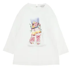 Maxi T-skjorte i bomullsjersey