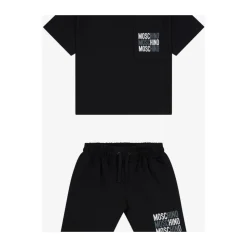 Maxi T-skjorte og shortssett med trykk