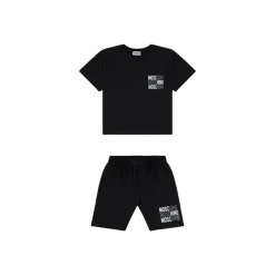 Maxi T-skjorte og shortssett med trykk