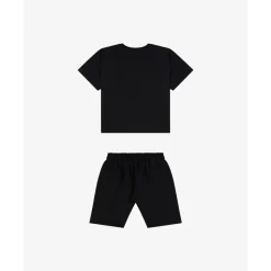 Maxi T-skjorte og shortssett med trykk