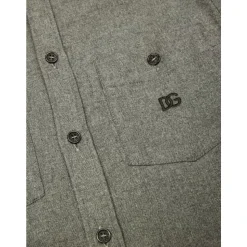 Melange Wool Mat Shirt