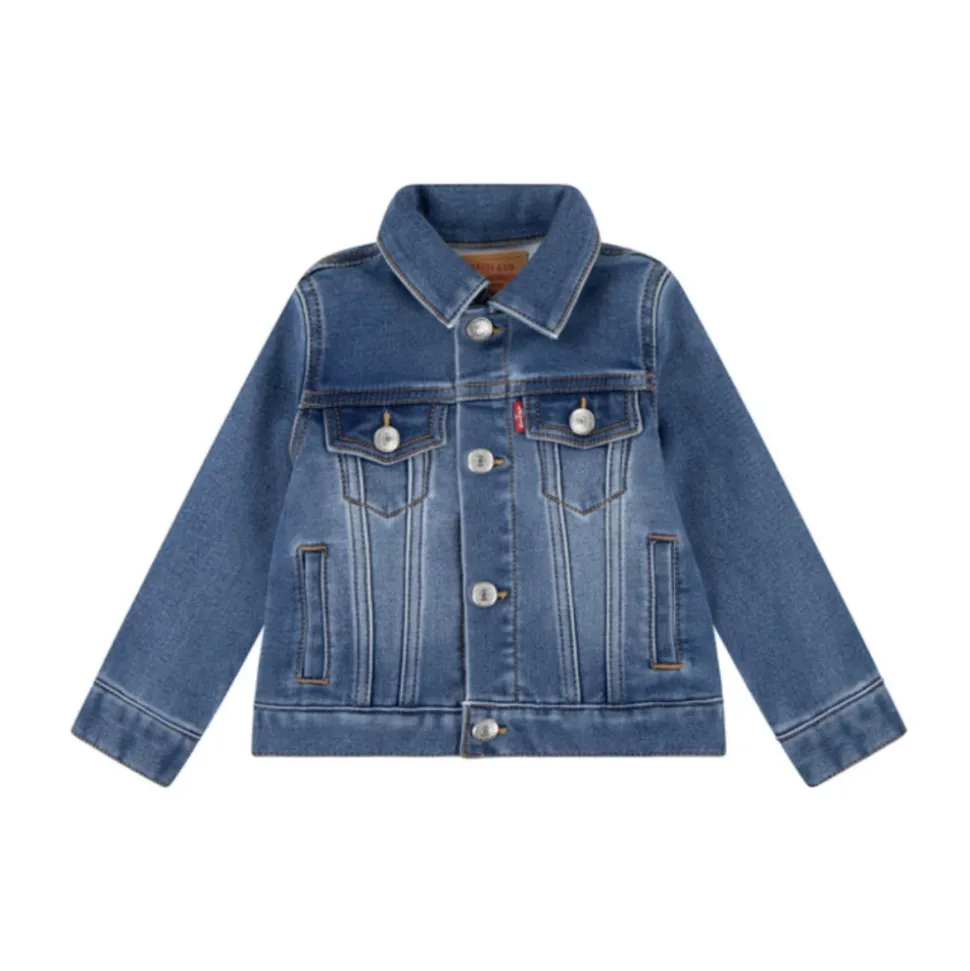 Mellomblå Levi's My First Trucker Jakke