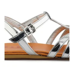 Mirror-Effect Sandal