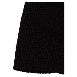 Monogramkjole med fløyelsfinish
