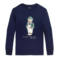 Navy Bear T-skjorte