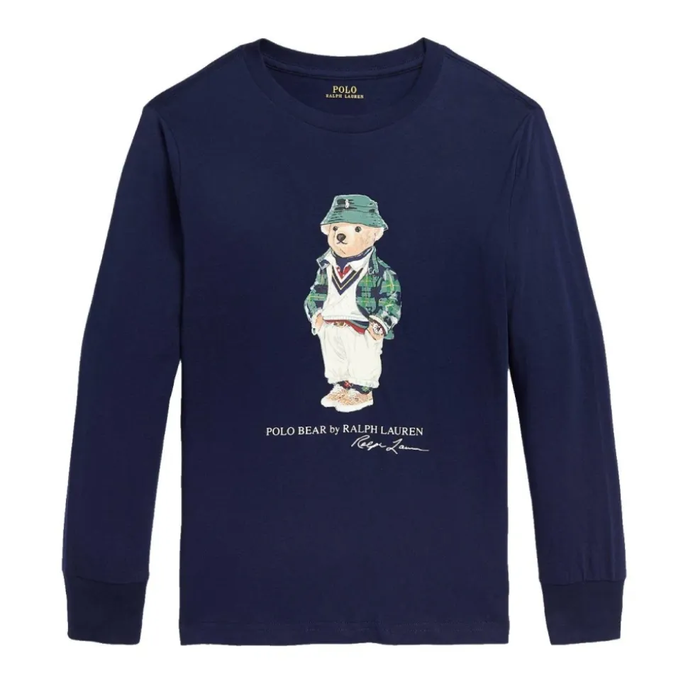 Navy Bear T-skjorte