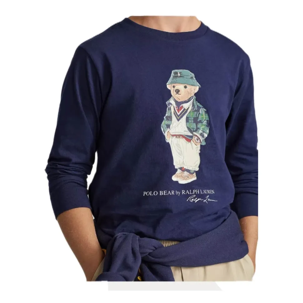 Navy Bear T-skjorte