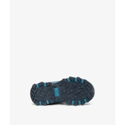 Navy/Denim Track Mid Vanntette Sko