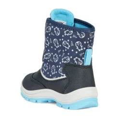 Navy Turquoise ABX Booties for jenter