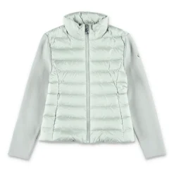 Padded Wool Cardigan
