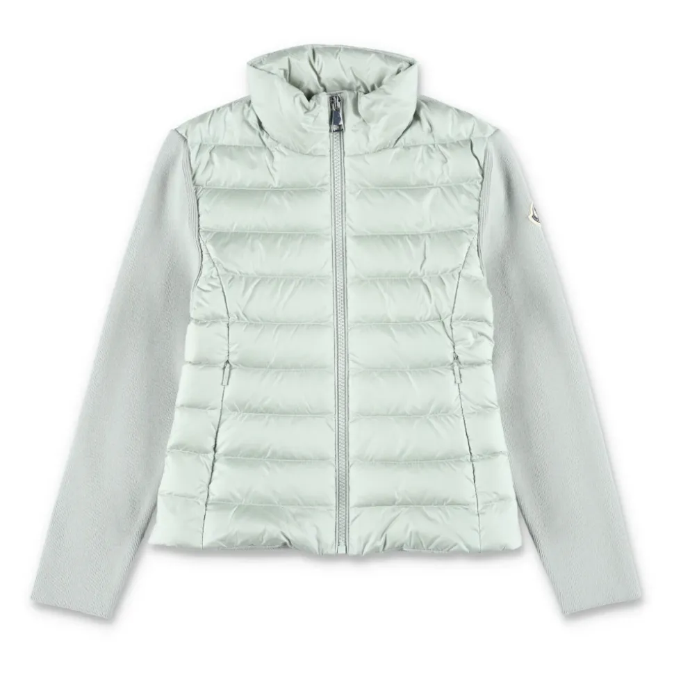 Padded Wool Cardigan