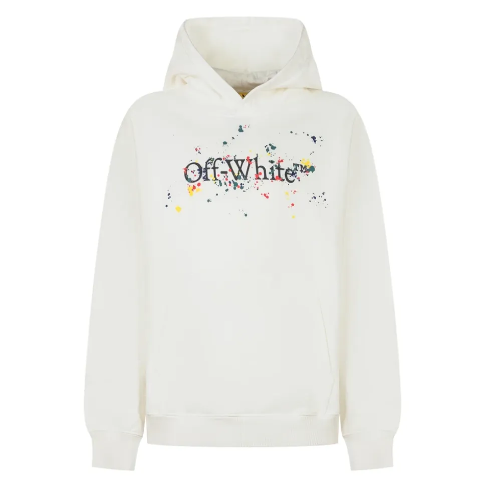 Paint-Splatter Hoodie
