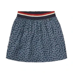 Paisley Crepe Skjørt