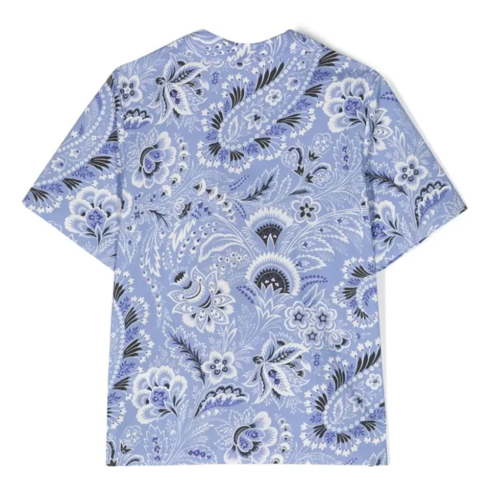 Paisley Print Cotton Shirt