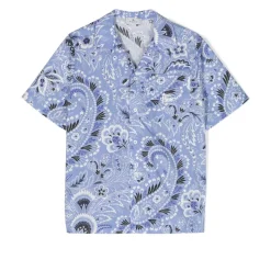 Paisley Print Cotton Shirt