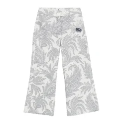 Paisley Print Vide Bukser