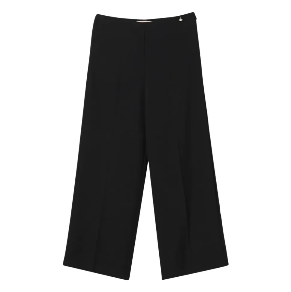 Pantalone in crèpe