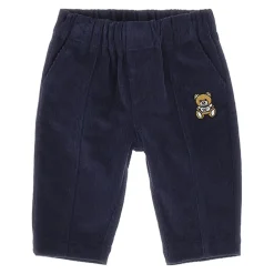 Pantalone in velluto con ricamo Toy