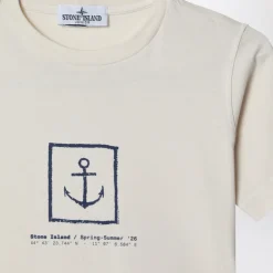 Patch T-skjorte med korte ermer