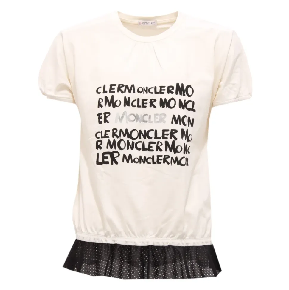 Perforated-Hem T-Shirt