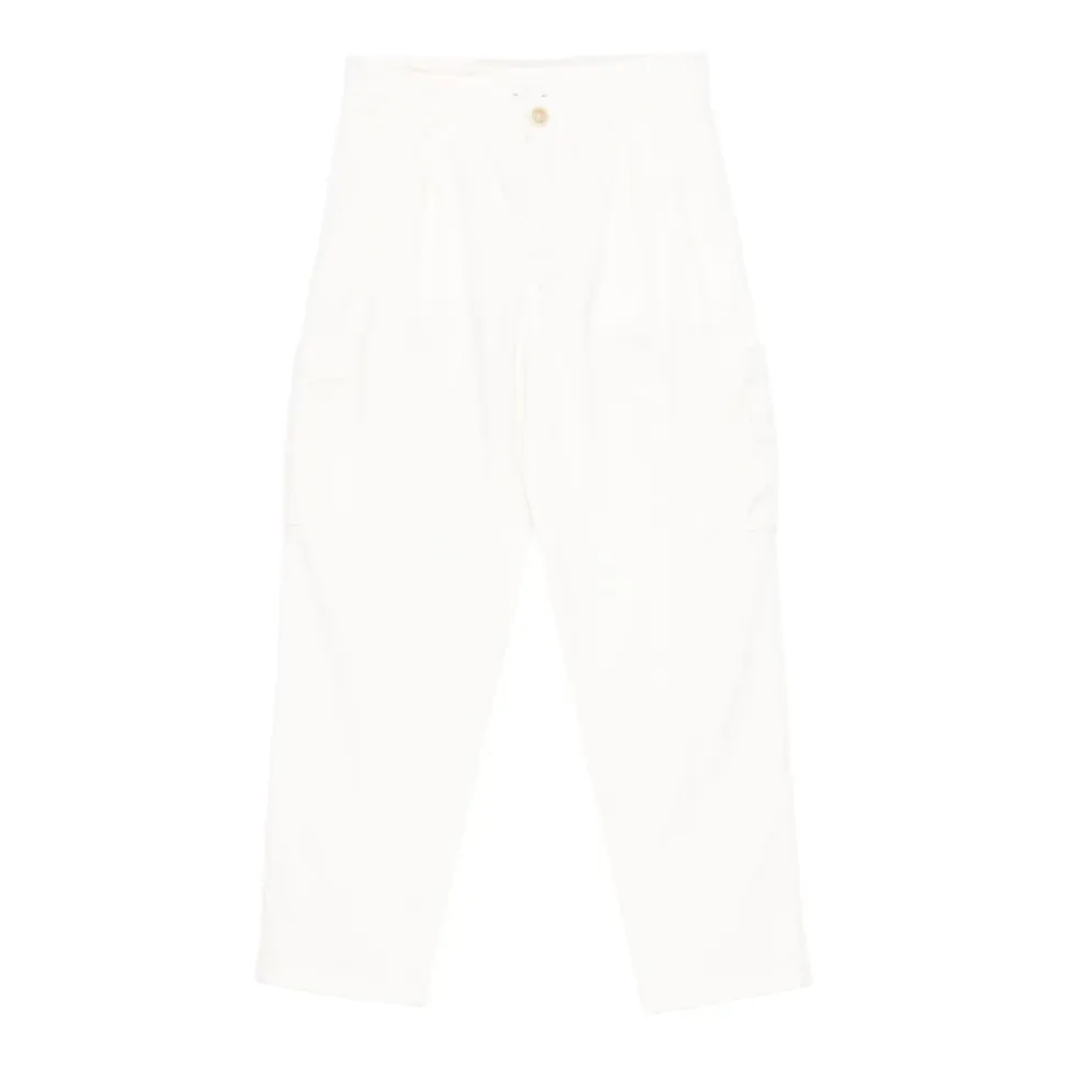 Pleated Cargo Trousers