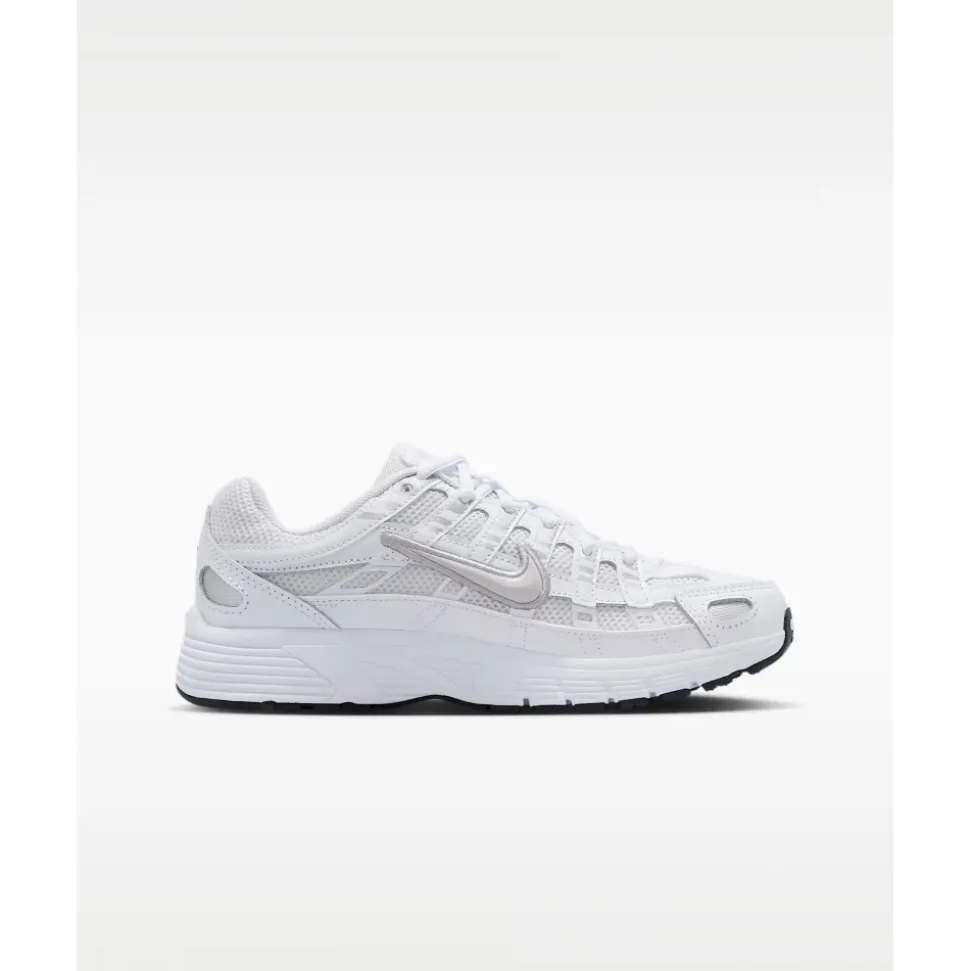 P-6000 Mesh Leather Sneakers