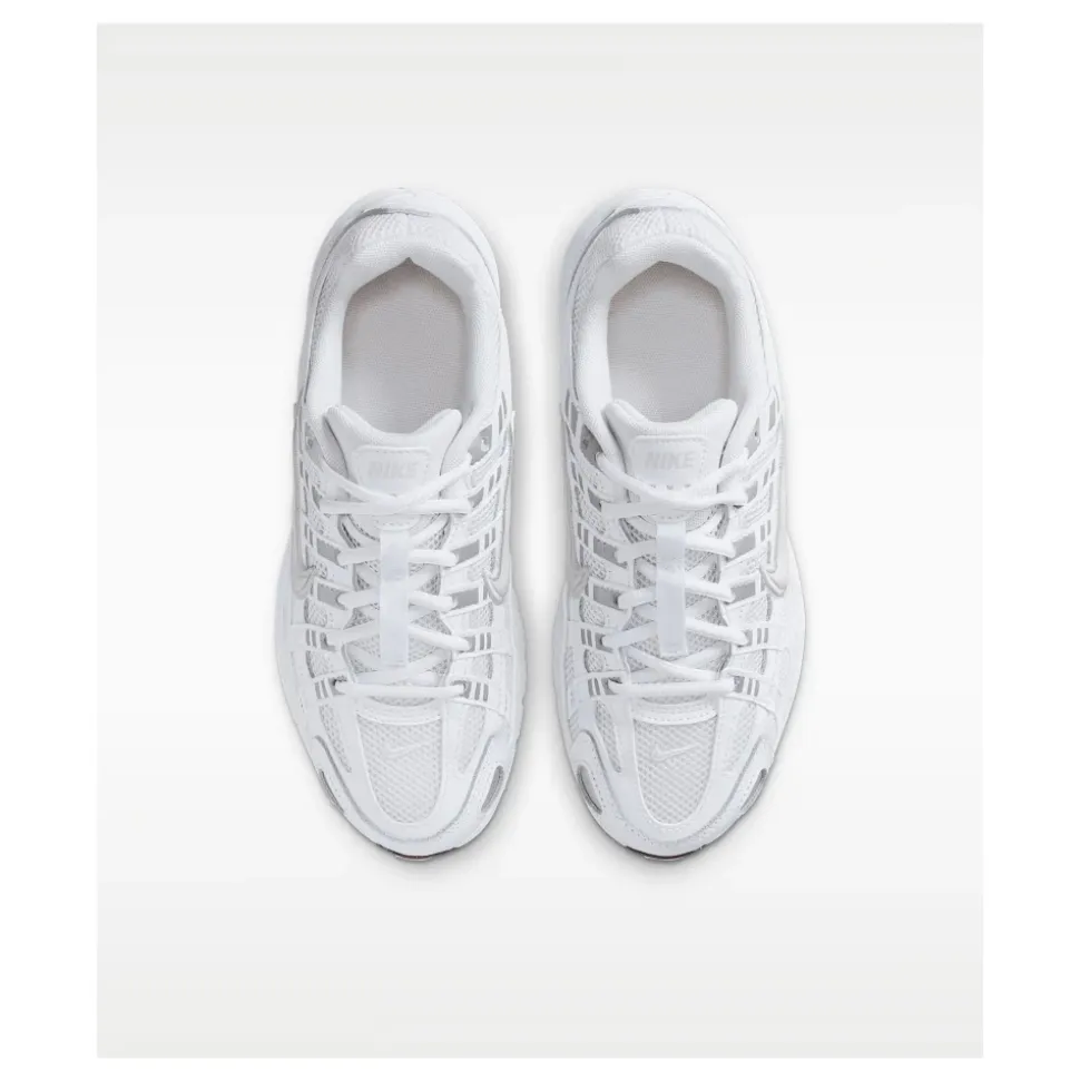 P-6000 Mesh Leather Sneakers