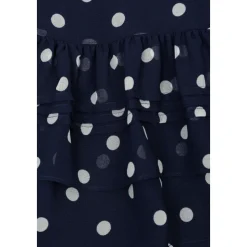 Polka Dot Georgette Dress