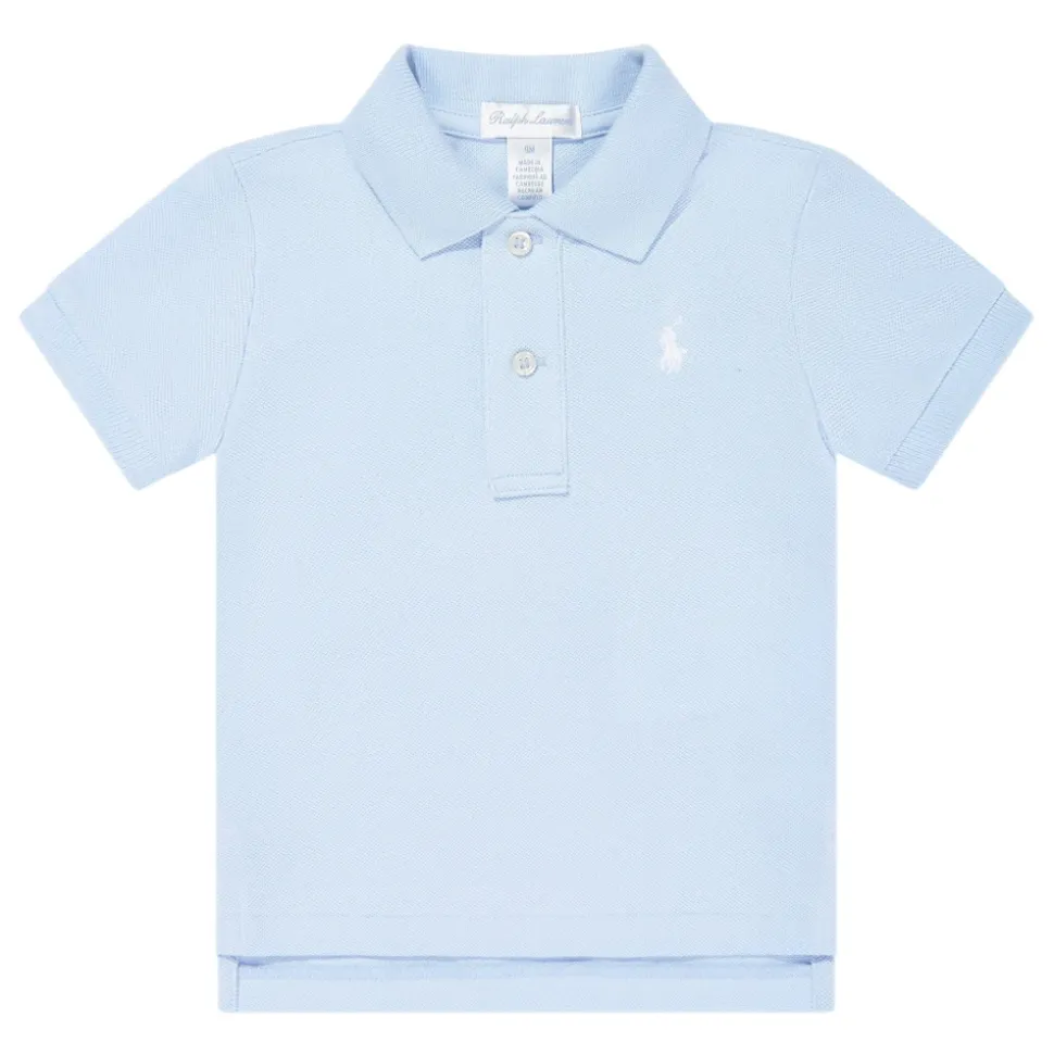 Polo Shirt med Logo for Babygutter