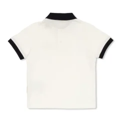 Polo-skjorte i bomull med logopatch