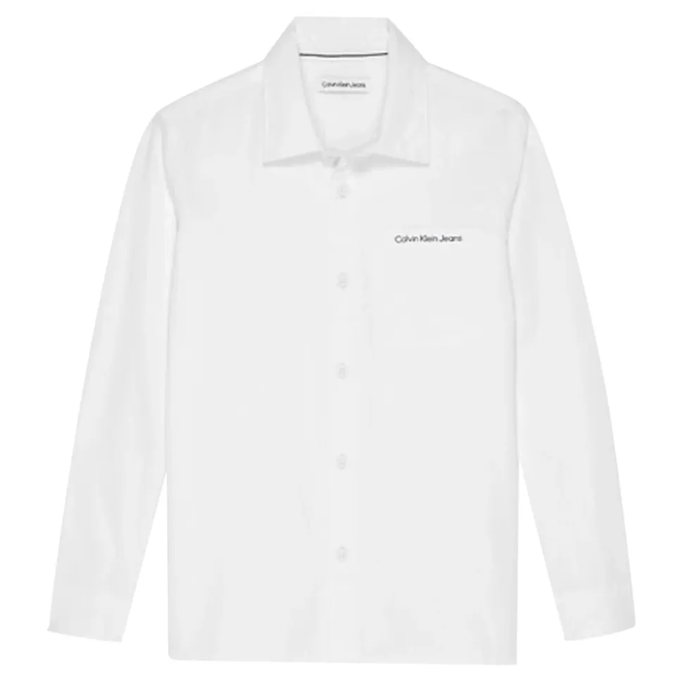 Poplin Button-Down Skjorte