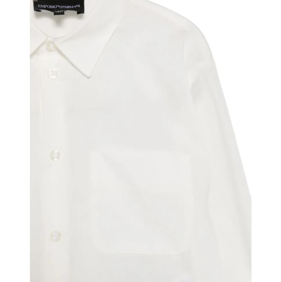 Poplin Skjorte og Bermuda Shorts Sett