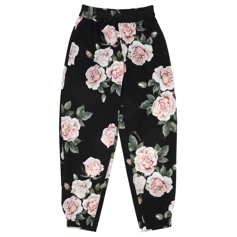 Printed Cady Trousers