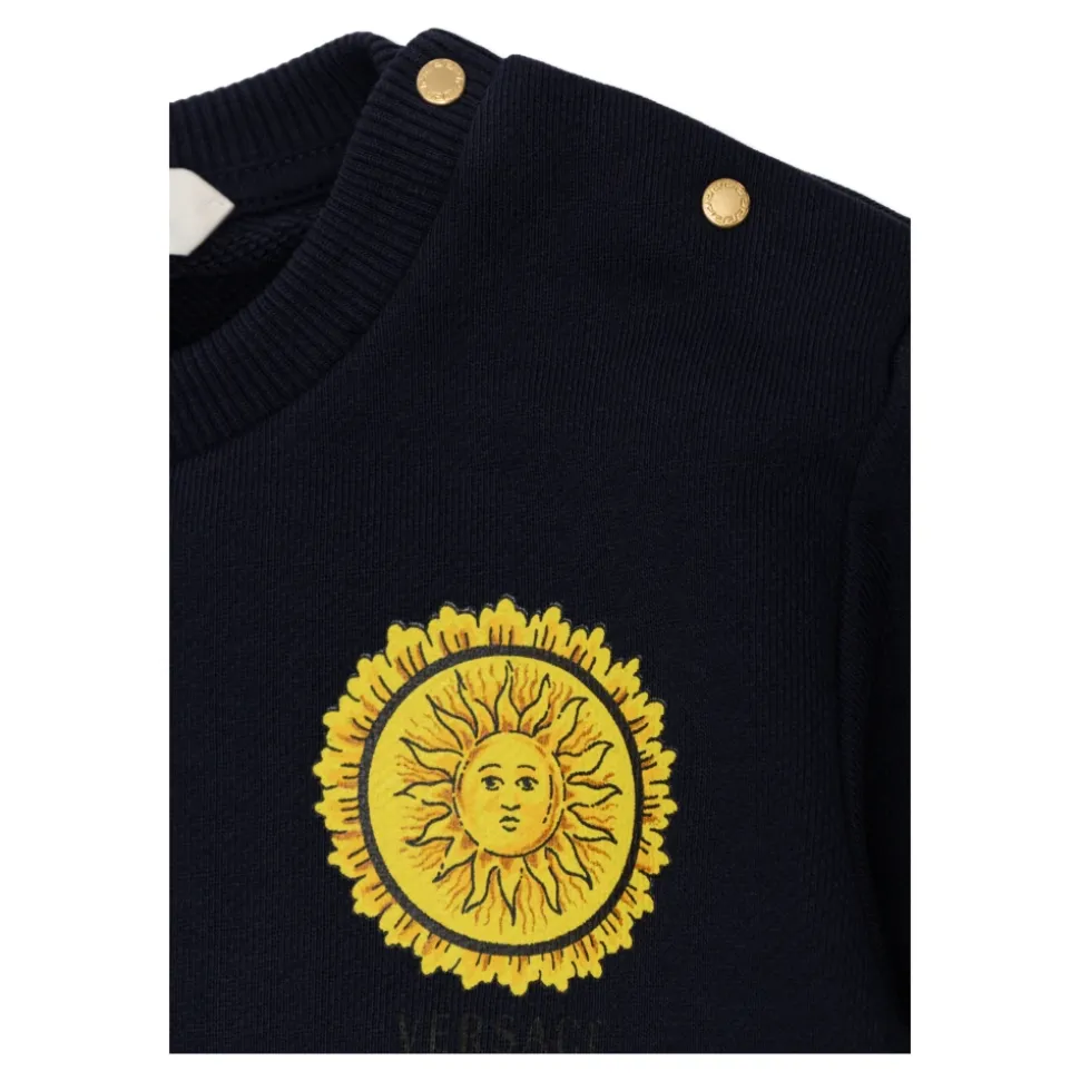 Printed Cotton-Jersey Sweatshirt