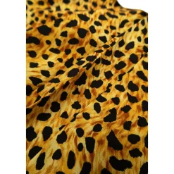 Printed Cotton-Jersey Twill Dress