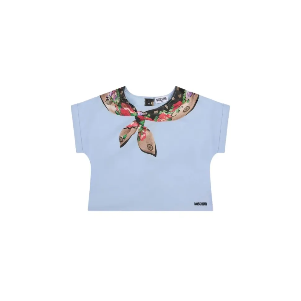 Printed Cotton Poplin Blouse