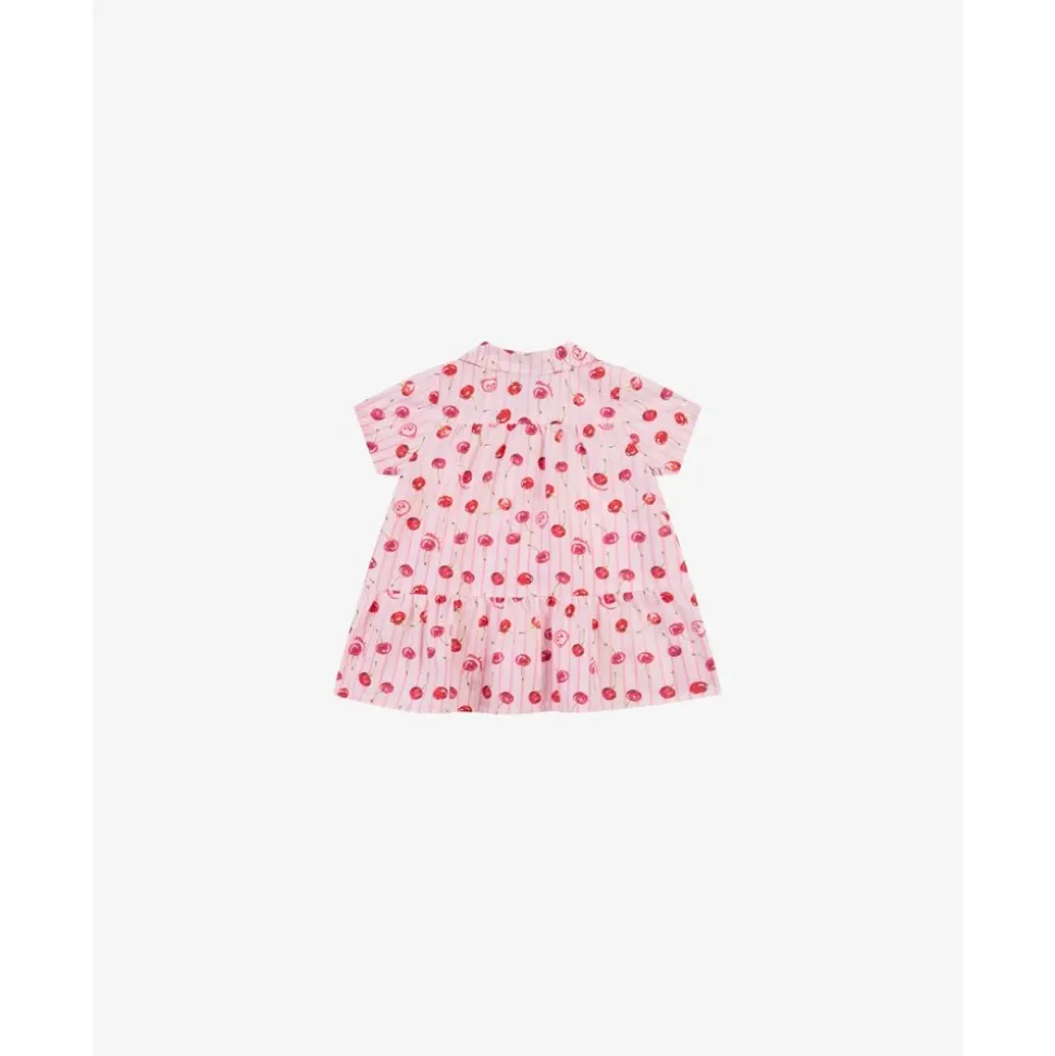 Printed Cotton Poplin Dress