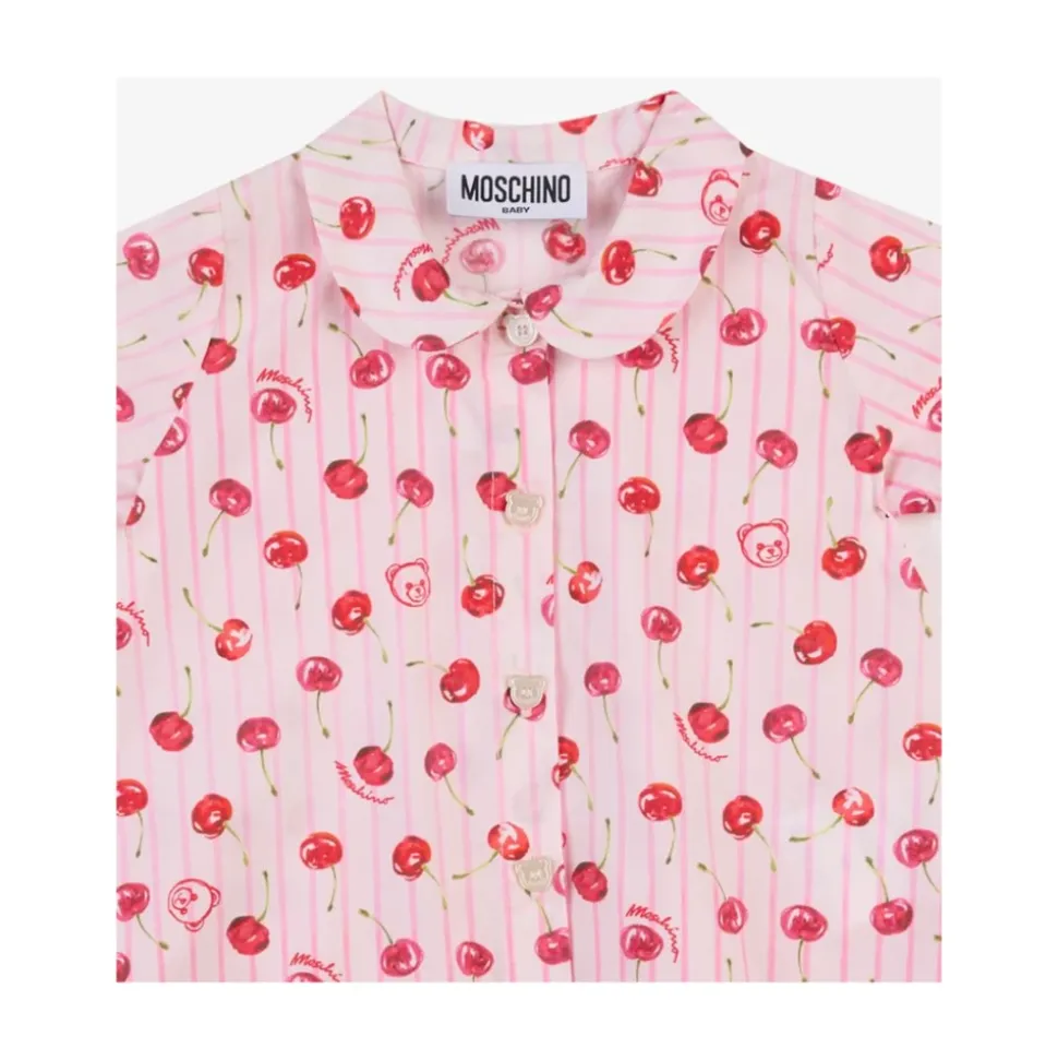 Printed Cotton Poplin Dress