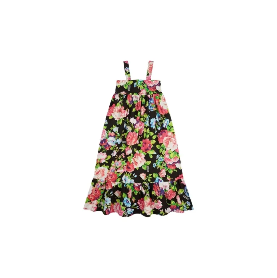 Printed Cotton Poplin Dress