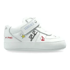 Printed Leather Sneakers