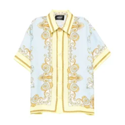 Printed Silk Twill Shirt