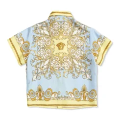 Printed Silk Twill Shirt