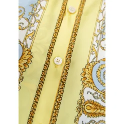 Printed Silk Twill Shirt