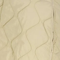 Quilted Nylon Mini Skirt