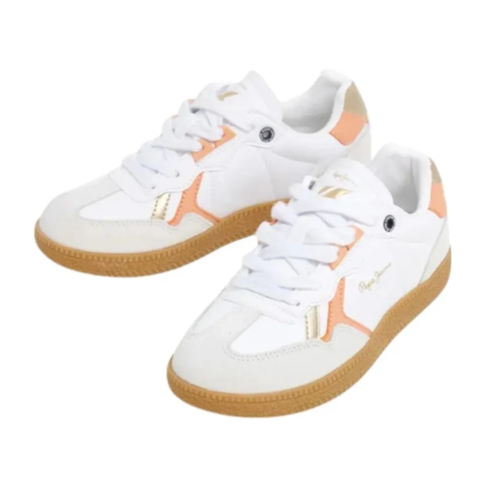 Retro Ball Sneakers med Moderne Detaljer