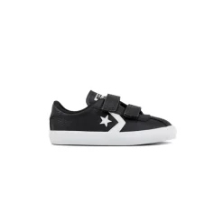 Retro Skinn Sneakers Svart