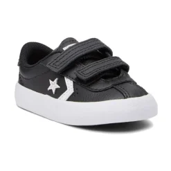 Retro Skinn Sneakers Svart