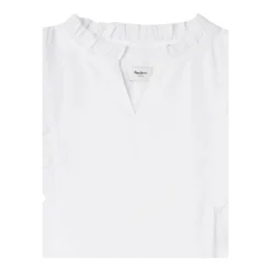 Romantisk V-hals Butterfly Erme Bluse