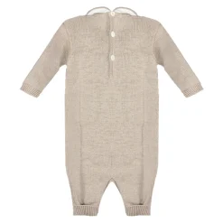 Romper med kontrastkrage