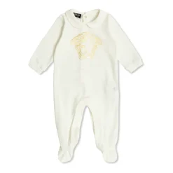 Rompers med trykt logo